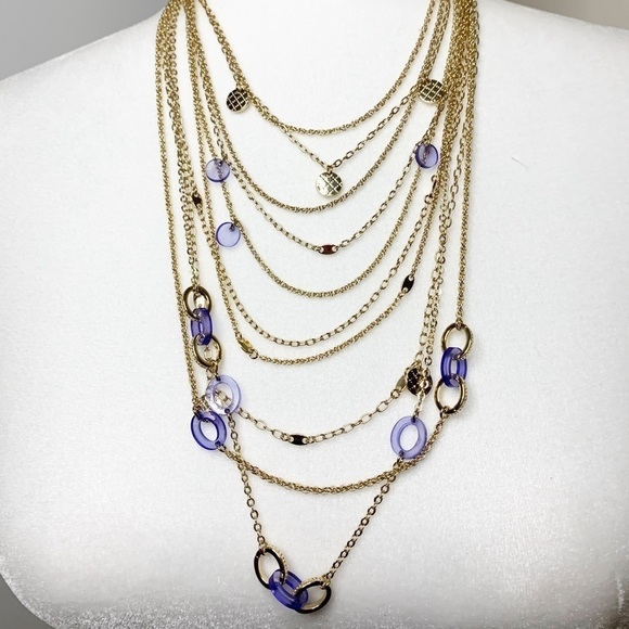 Laundry by Shelli Segal gold multi layer n… - Picture 1 of 10